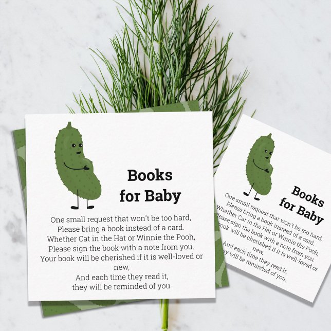 Tarjeta De Recepción Libros felices de piquetes preñados para bebé (Subido por el creador)