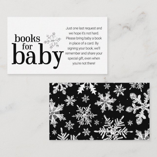 Tarjeta De Recepción Libros florales de flores silvestres para bebé (Anverso / Reverso)