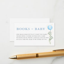 Libros Globo Azul Suave Verdor Niño Baby Shower