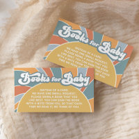 Libros Groovy para Baby Retro Sunshine Baby Shower