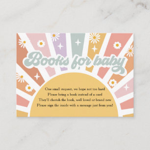 Tarjeta De Recepción Libros Groovy Para Bebé