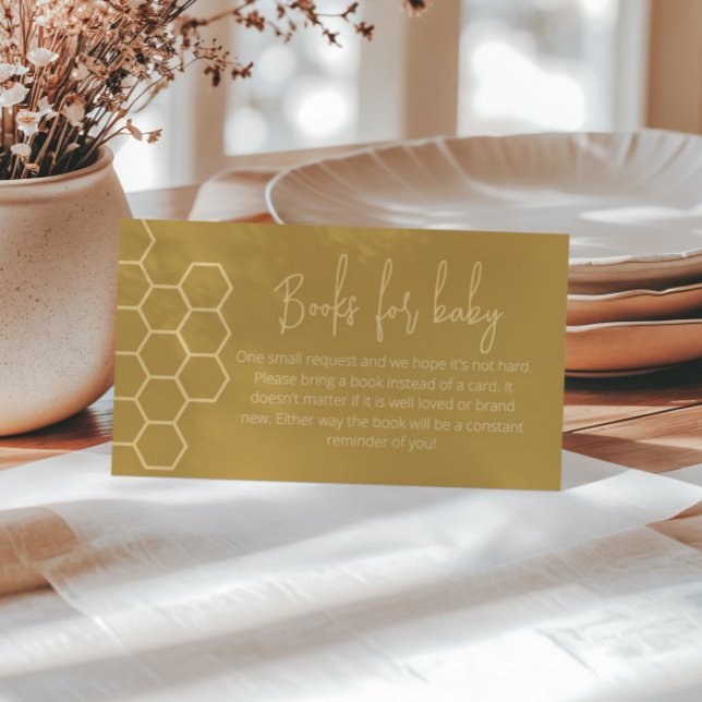 Tarjeta De Recepción Libros mínimos de Baby Shower para el bebé (Subido por el creador)