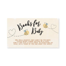 Libros modernos de abejas para Baby Shower