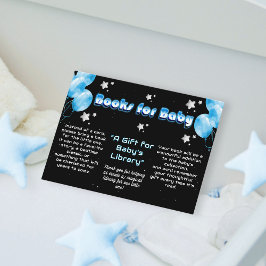 Tarjeta De Recepción Libros modernos para las estrellas nocturnas de lo