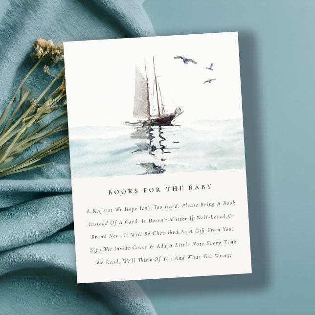 Tarjeta De Recepción Libros Náuticos De Yate Náutico De moda Para Baby  (Subido por el creador)