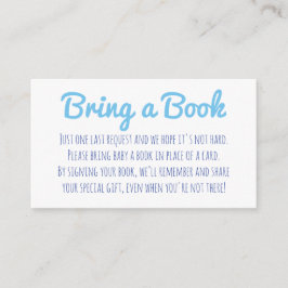 Tarjeta De Recepción Libros Náuticos Para El Bebé