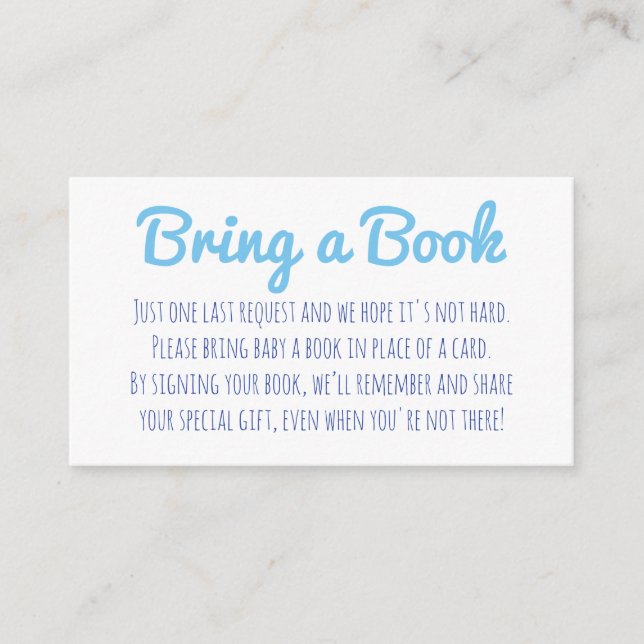 Tarjeta De Recepción Libros Náuticos Para El Bebé (Anverso)