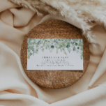 Tarjeta De Recepción Libros Neutrales De Baby Shower De Género Para El<br><div class="desc">Se trata de un sencillo y elegante libro de eucaliptos para la tarjeta de bebé con elementos de color verde acuático y una fuente moderna. Edite todo el texto y todos los colores* en esta plantilla de programa de boda. * el color de la vegetación acuática no es editable //...</div>