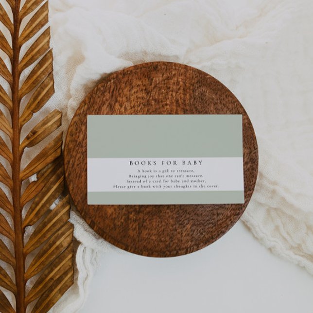 Tarjeta De Recepción Libros Neutrales De Baby Shower De Género Para El  (Subido por el creador)