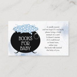 Tarjeta De Recepción Libros para Baby Boy Brew Halloween Baby Shower