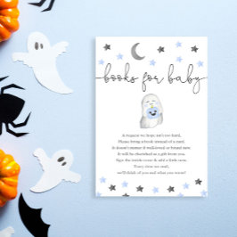 Tarjeta De Recepción Libros para Baby Boy Halloween ducha de bebé fanta