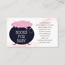 Libros para Baby Pink Brew Halloween Baby Shower