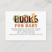 Libros para Baby Shower al estilo de los bebés mex