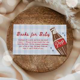 Tarjeta De Recepción Libros para Baby Shower de Ella Está Lista para Pa