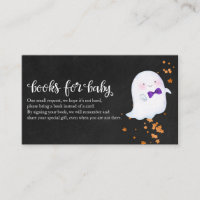 Libros para Baby Shower de Halloween de Bebé Fanta