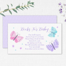 Libros Para Baby Watercolor Butterfly Baby Shower