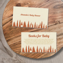 Libros Para Baby Woodland Camping Baby Shower