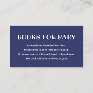 Tarjeta De Recepción Libros Para Bebé 4 De Julio Tema Baby Shower