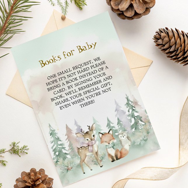 Tarjeta De Recepción Libros para bebé "Baby It's Cold Outside" (Subido por el creador)