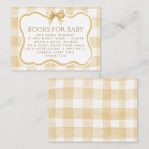 Libros para bebé con marco ondulado de gingham mar