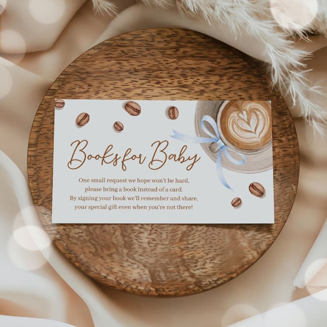 Tarjeta De Recepción Libros para bebé: el bebé está preparando café Bab (Subido por el creador)