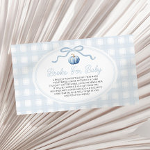 Libros para bebé en Baby Shower de Calabaza con La