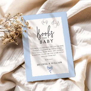 Tarjeta De Recepción Libros para bebé en Baby Shower de Halloween de Mu