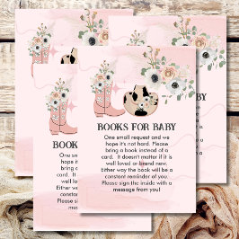 Tarjeta De Recepción Libros Para Bebé Saddle Arriba Tema De Nova Occide