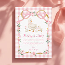 Libros para bebé Silly Goose Gingham Rosa Floral