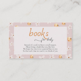 Tarjeta De Recepción Libros Para Bebé Un Pequeño Calabaza Cae Baby Show