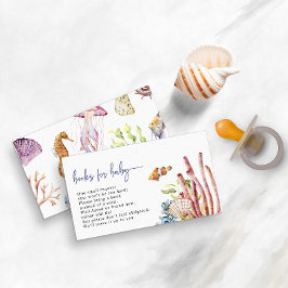 Tarjeta De Recepción Libros para bebés