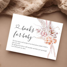 Libros para bebés | Baby Shower floral de primaver