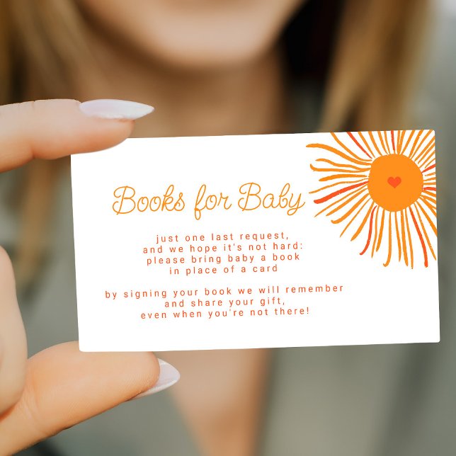 Tarjeta De Recepción Libros para bebés traer un libro soleado ducha beb (Subido por el creador)