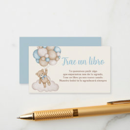 Tarjeta De Recepción Libros para el bebé