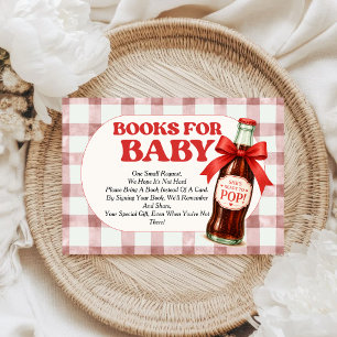 Tarjeta De Recepción Libros para el bebé en la ducha de bebé Ella está 