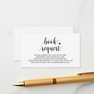 Tarjeta De Recepción Libros para el bebé, moderno y bonito enclo de esc