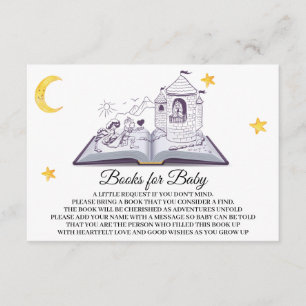 Tarjeta De Recepción *~* Libros para el libro emergente Baby Prince Pri