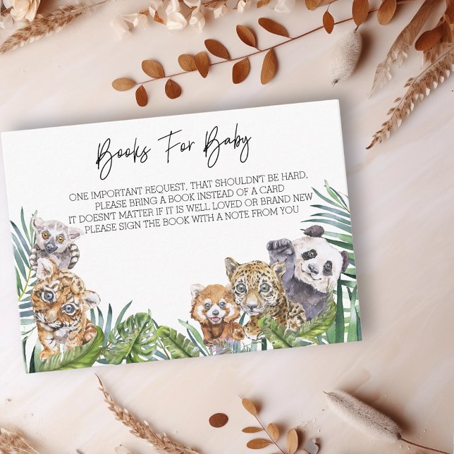 Tarjeta De Recepción Libros para la acuarela de los animales de la jung (Subido por el creador)