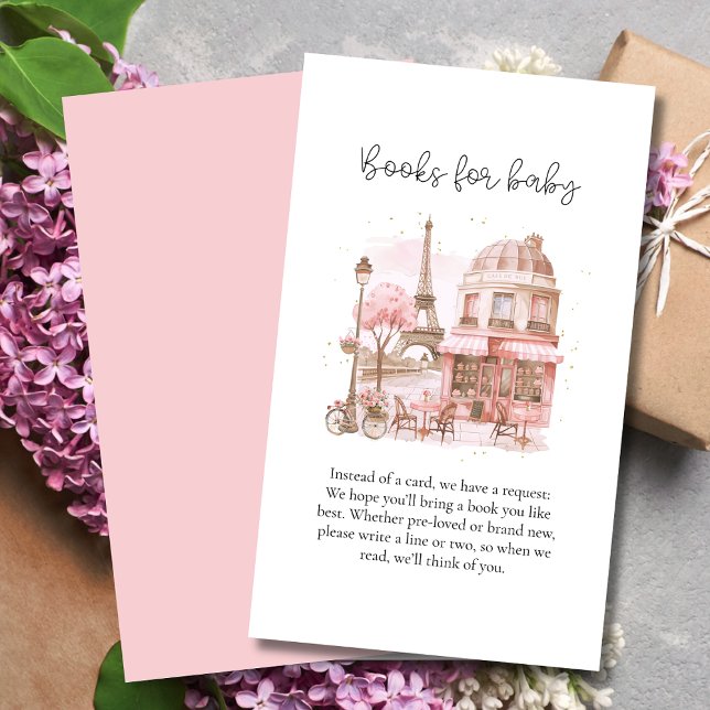 Tarjeta De Recepción Libros Para La Cafetería De Baby Paris Patisserie (Subido por el creador)