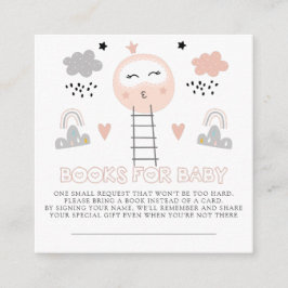 Tarjeta De Recepción Libros para la ruta del bebé a la luna