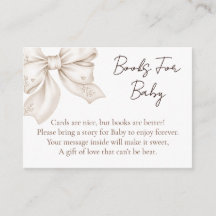 Libros para la solicitud de baby shower