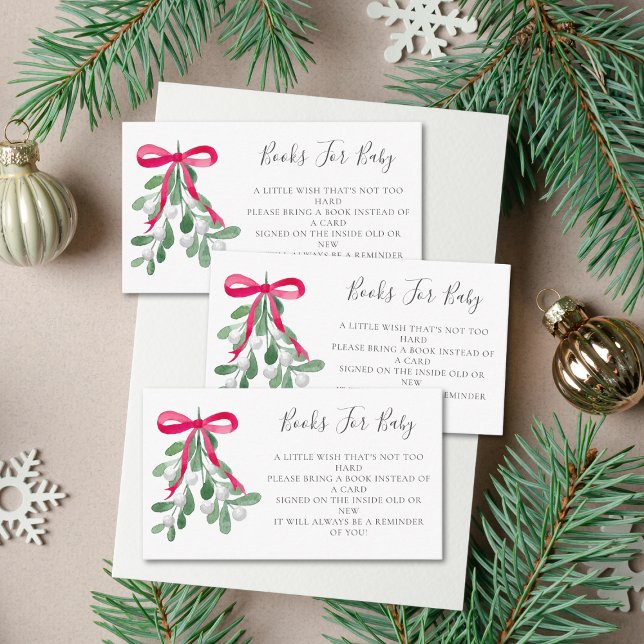 Tarjeta De Recepción Libros Para Navidades Bebés Baby Shower (Subido por el creador)