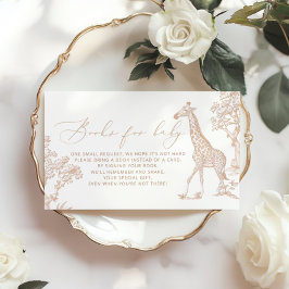 Tarjeta De Recepción Libros para niños Safari