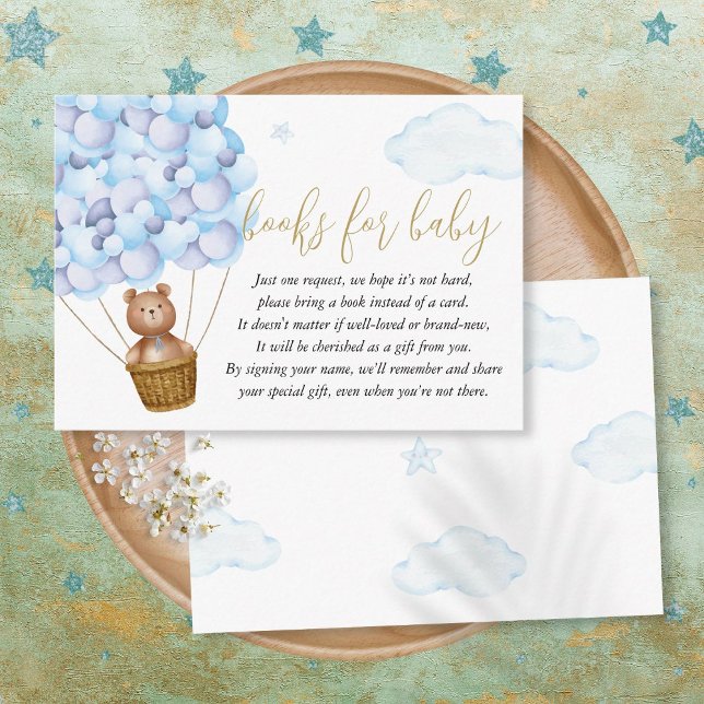 Tarjeta De Recepción Libros Para Petición De Bebé Bearly Wait Baby Show (Subido por el creador)