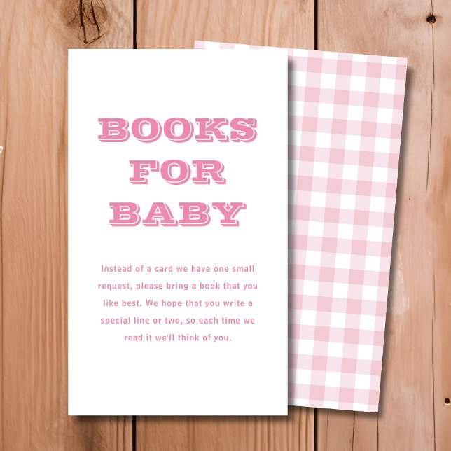 Tarjeta De Recepción Libros rotos para bebé | Baby Shower (Subido por el creador)