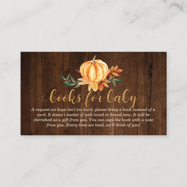 Tarjeta De Recepción Libros Rusos de Madera para el Baby Shower de la C (Anverso)