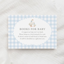 Libros Silvestres de Gingham Azul para Bebé