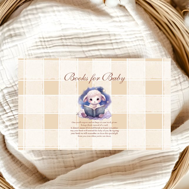 Tarjeta De Recepción Libros temáticos de Baby Shower Book Club para beb (Subido por el creador)
