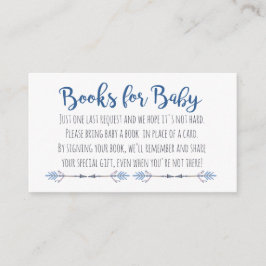 Tarjeta De Recepción Libros Tribales Para Bebés