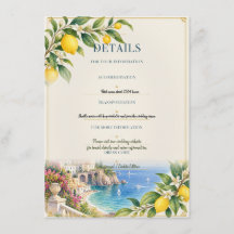 Limón de Amalfi | Detalles de Boda en Italia Azul